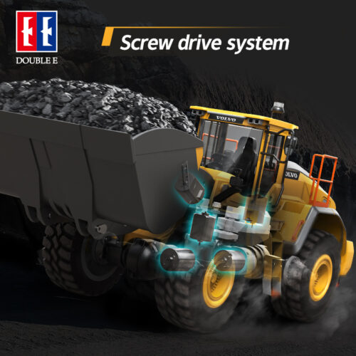 RC wheel loader with the screw drive system