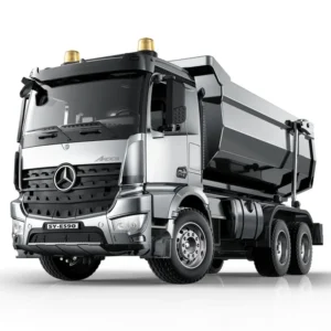 Remote control dump truck Mercedes Arocs Doouble E E590 front view