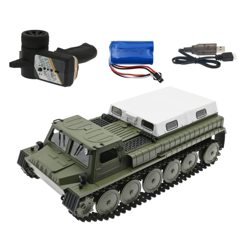 GAZ-71 1/16 TRACKED MILITARY VEHICLE WPL E1 - RTR