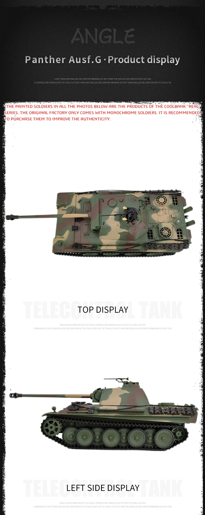 Heng Long RC Tank Panther Ausf. G Tank 3879-1