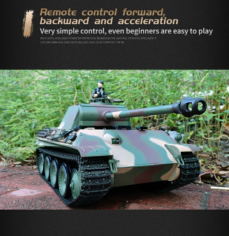 Heng Long RC Tank Panther Ausf. G Tank 3879-1