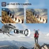 RC Drone Brushless GPS Drone with 4K Camera 4D-F4 (4) RC Drone Brushless GPS Drone with 4K Camera 4D-F4