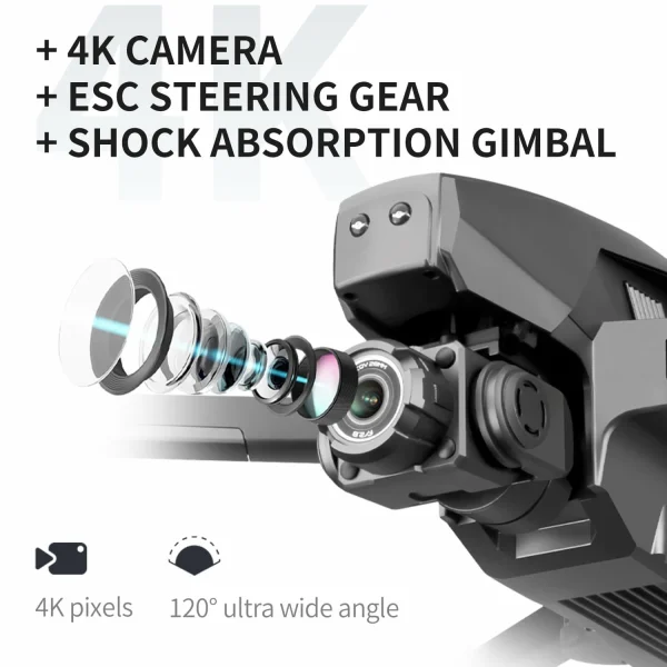 RC Drone Professional GPS Drone with 4K Camera 4D-M1 (11) RC Drone Professional GPS Drone with 4K Camera 4D-M1