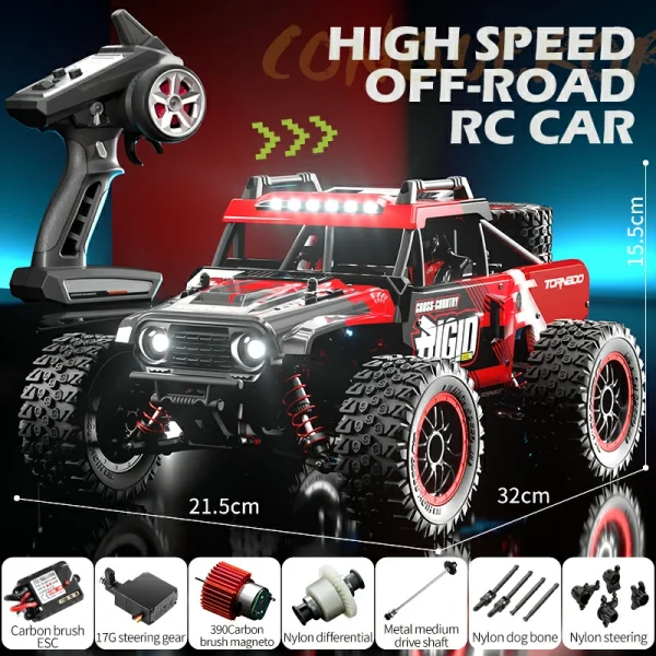 JJRC C8805 – A 4WD Brushed RC Truck | Wave RC