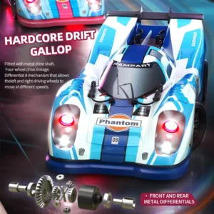 JJRC C8806 drift racing RC car with metal differentials