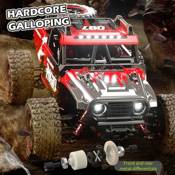jjrc-brushed-truck-differential JJRC Brushed RC truck