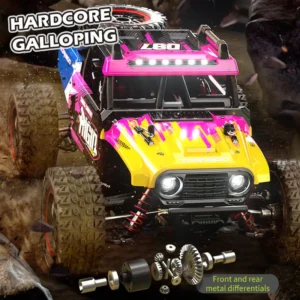 JJRC C8805 4WD brushless truck model featuring front and rear differential