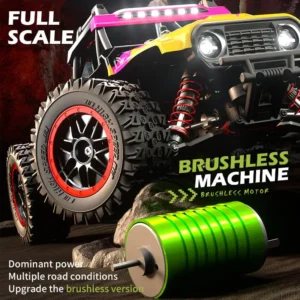 JJRC C8805 4WD rc truck brushless motor