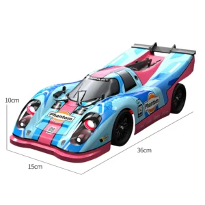 JJRC C8806 RC drift model size