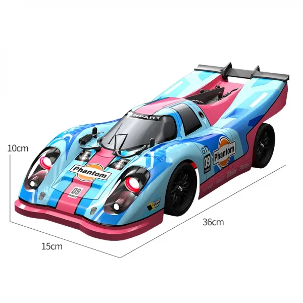 JJRC C8806 RC drift model size