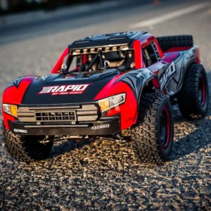 JJRC Q130 type A red color brushed RC truck