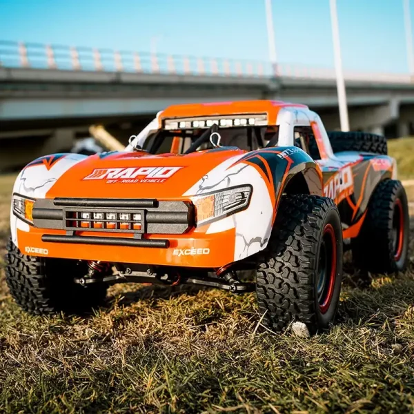 jjrc-q130-type-b-brushless JJRC Q130 type B orange RC short course truck