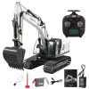 Kabolite Rc Excavator K961-100S white rc excavator with a radio control and accessories