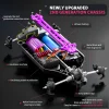 RC drift model chassis equipped with dog bone shafts, high performance brushless motor and metal differential