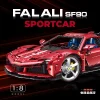 Building Blocks Supercar 1/8 Porsche Ferrari Sports Car 10623