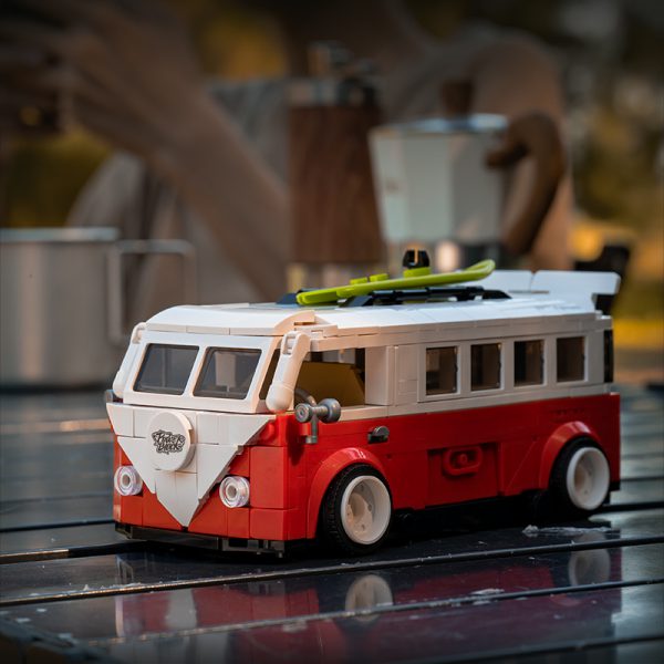 Volkswagen Camper T1 Building Block Car PB8807