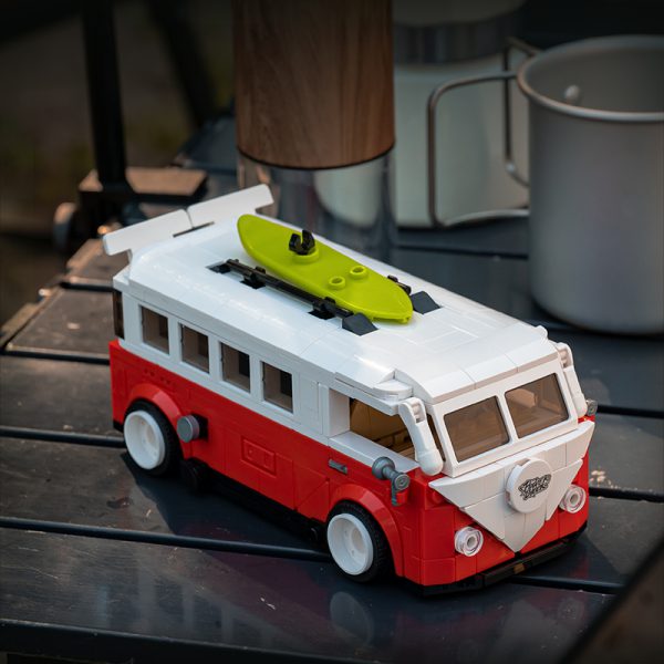 Volkswagen Camper T1 Building Block Car PB8807