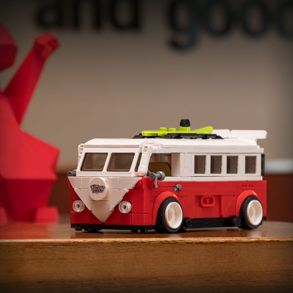Volkswagen Camper T1 Building Block Car PB8807