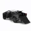 RC cyber truck wagon with open truck and dirt bike loaded