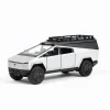 RC Tesla Cybertruck in white picp-up version