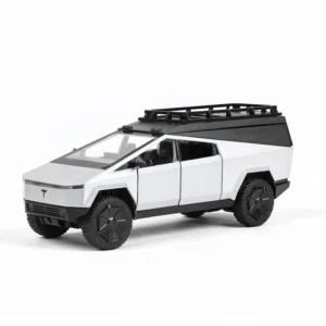 RC Tesla Cybertruck in white picp-up version