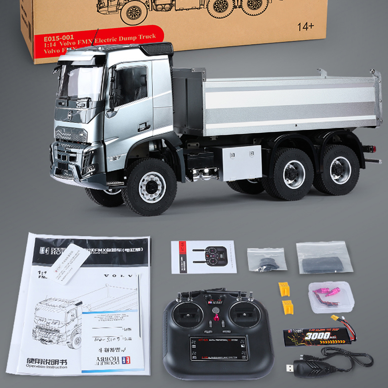 Double E RC VOLVO FMX Dump Truck E015