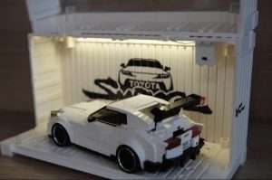 TOYOTA Supra 1:32 Scale Building Block Car PB8808 photo review