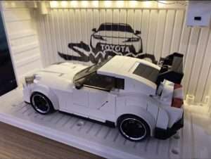 TOYOTA Supra 1:32 Scale Building Block Car PB8808 photo review