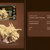 cada-c59013w-triceratops-min CaDA Dinosaur Fossil C591012W C59013W C59014W
