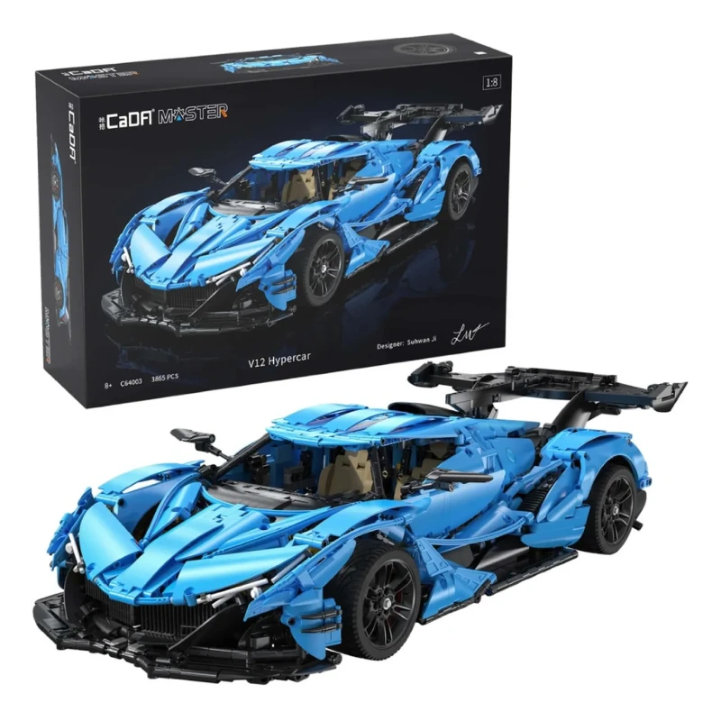 CaDA V12 Hypercar Static Version C64003W | Wave RC