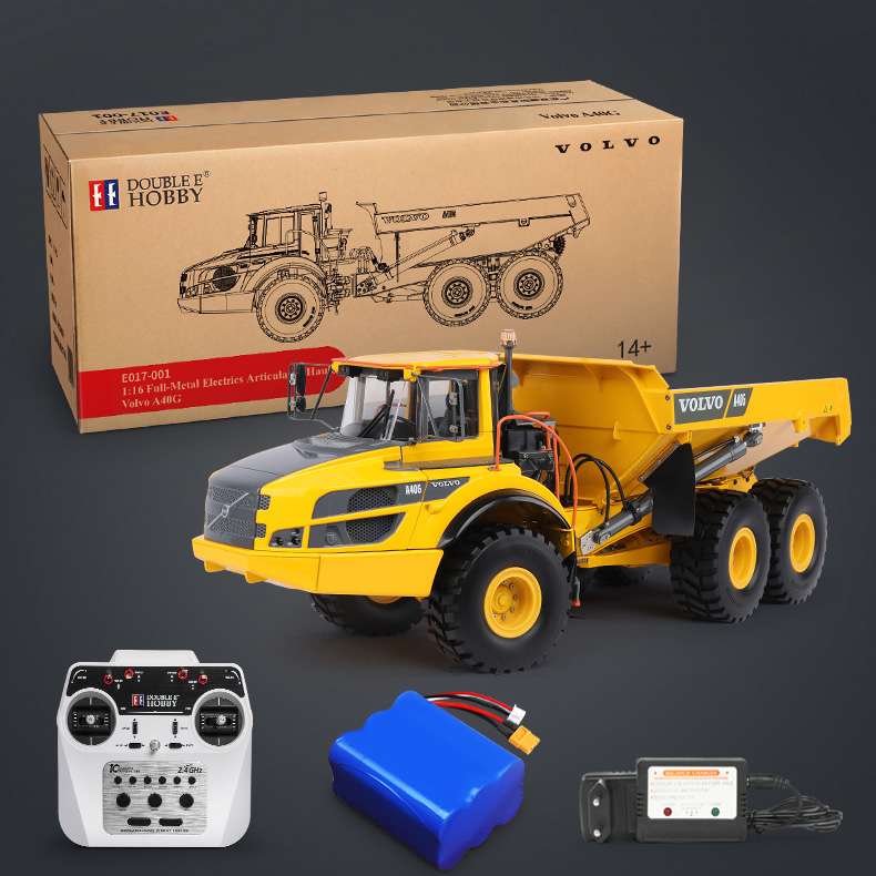 VOLVO A40G RC Electric Articulated Hauler Full-Metal E017-003
