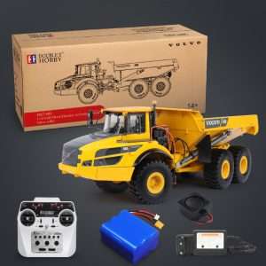 VOLVO A40G RC Electric Articulated Hauler Full-Metal E017-003 - Image 6