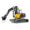 lesu-metal-hydraulic-rc-excavator-mc15-4 arms LESU metal hydraulic rc excavator mc15 4 arms