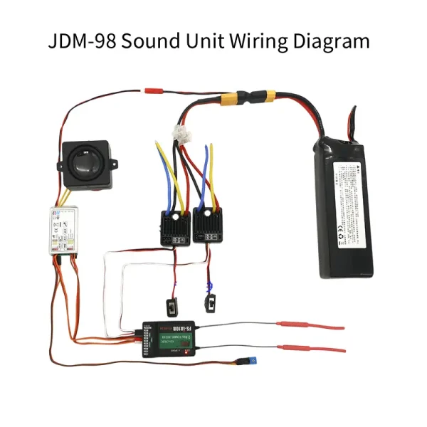 Dedicated sound system for JDM-98 bulldozer and JDM-198 loader
