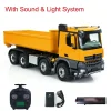 kabolite-8X8-remote-control-hydraulic-dumper-truck Kabolite K3365 8X8 RC Hydraulic Dumper Truck model 1/14 scale