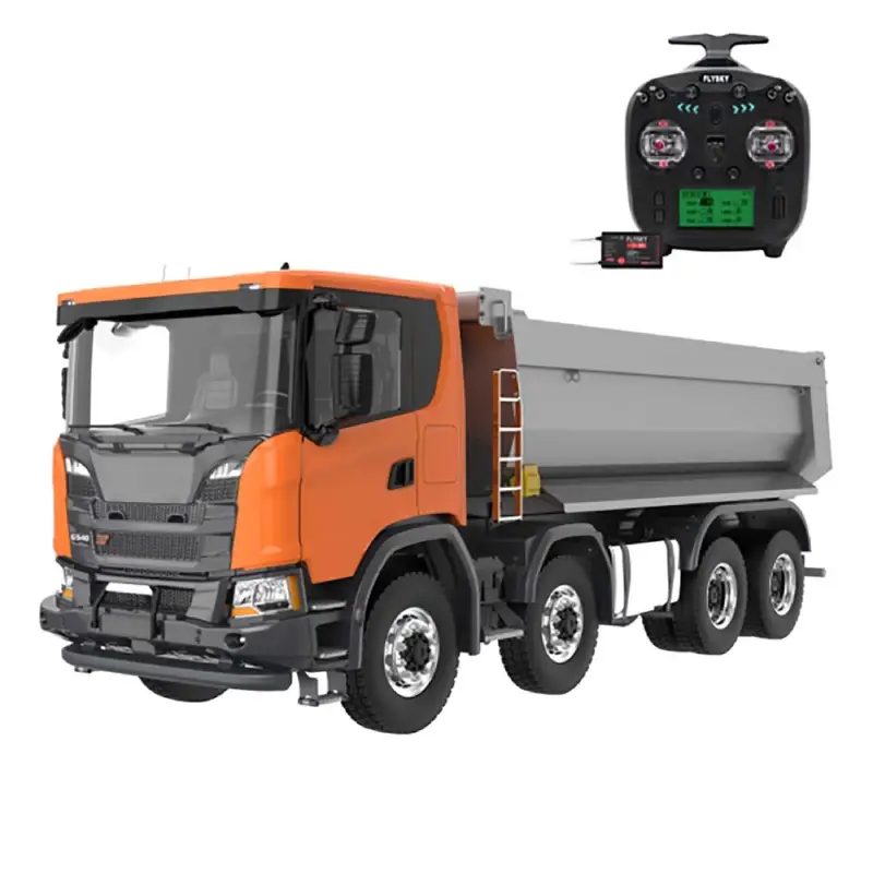Double E Scania G580 8x8 Metal RC dump truck model E118