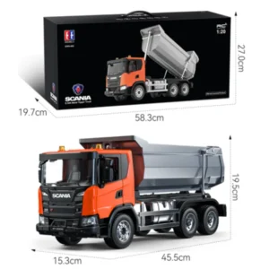 Double e Scania G580 RC dump truck all metal model E118