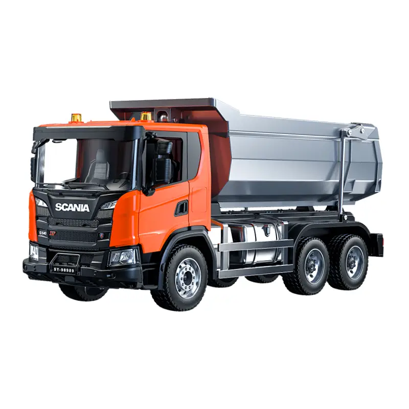 Double e Scania G580 RC dump truck all metal model E118