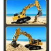yigong-520-remote-control-excavator 1/50 Yigong 520 RC excavator model