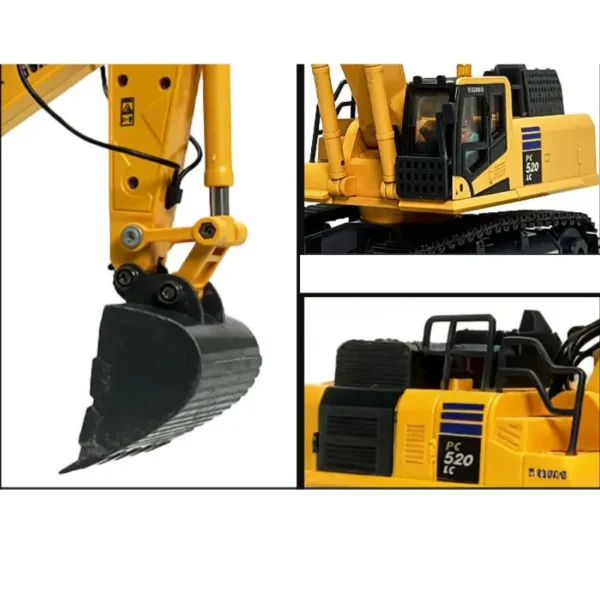 yigong-520-remote-control-excavator-model 1/50 Yigong 520 RC excavator model