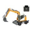 cut-914-8-ways-rc-hydraulic-wheeled-excavator CUT 914 RC hydraulic wheeled excavator