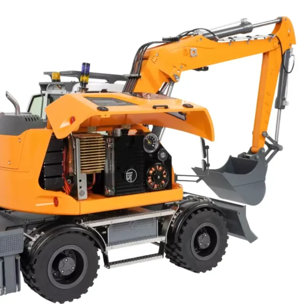 cut-914-8-ways-remote-control-hydraulic-wheeled-excavator CUT 914 RC Hydraulic Wheeled Excavator