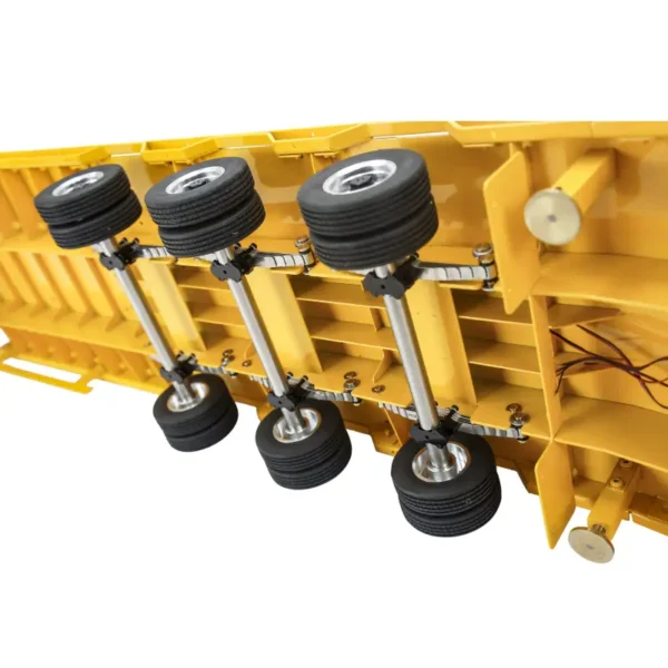 JXMODEL 1/14 3axis low bed RC tailboard semi-trailer