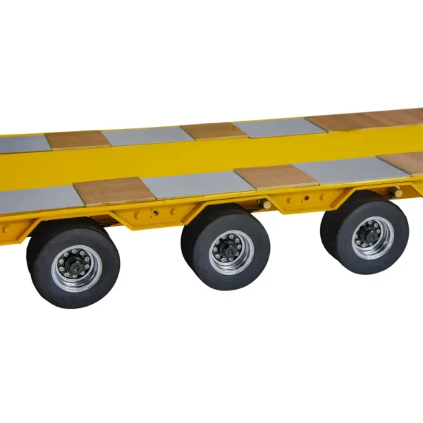 JXMODEL 1/14 3axis low bed RC tailboard semi-trailer