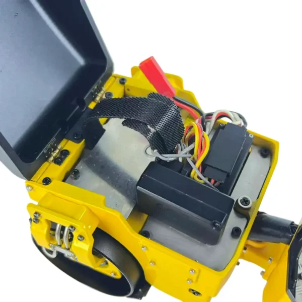 HT Hobby 1/14 RC electric road roller ready to run.