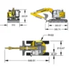 MD model R926 RC hydraulic excavator