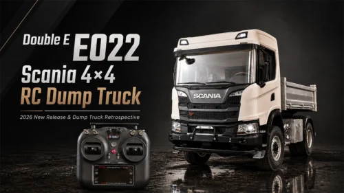 scania 4x4 rc dump truck