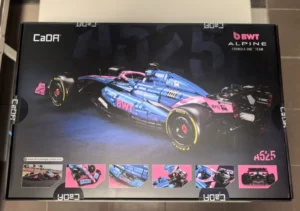 CaDA alpine F1 car model