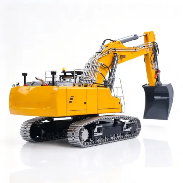 LESU 2 arms metal hydraulic RC excavator R956