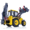 lesu-aoue--bl71-rc-hydraulic-backhoe-loader-with-support-leg LESU AOUE BL71 hydraulic RC backhoe loader with support leg.